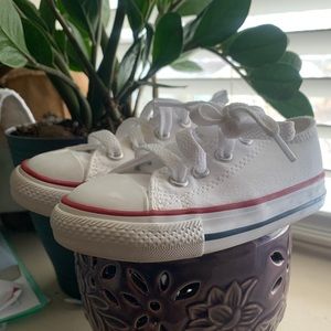 Toddlers White Converse